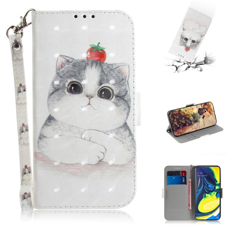 3D Painting Pattern Coloured Drawing Horizontal Flip Leather Case with Holder & Card Slots & Wallet for
