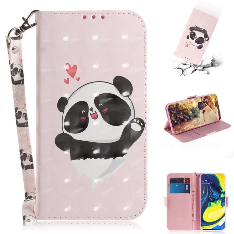 3D Painting Pattern Coloured Drawing Horizontal Flip Leather Case with Holder & Card Slots & Wallet for