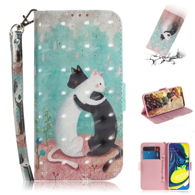 3D Painting Pattern Coloured Drawing Horizontal Flip Leather Case with Holder & Card Slots & Wallet for