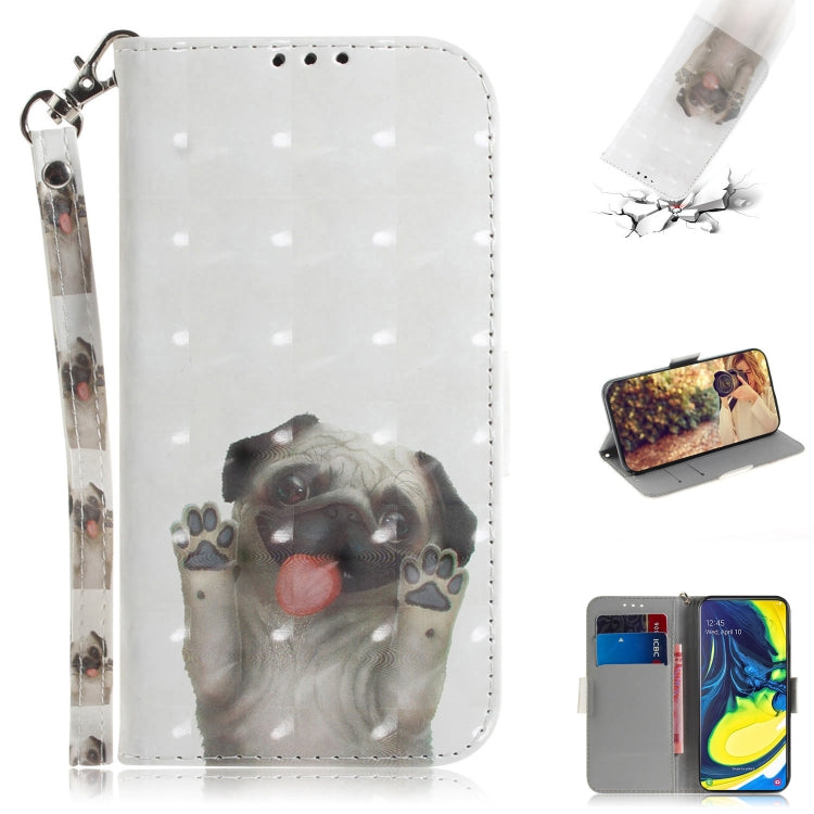 3D Painting Pattern Coloured Drawing Horizontal Flip Leather Case with Holder & Card Slots & Wallet for