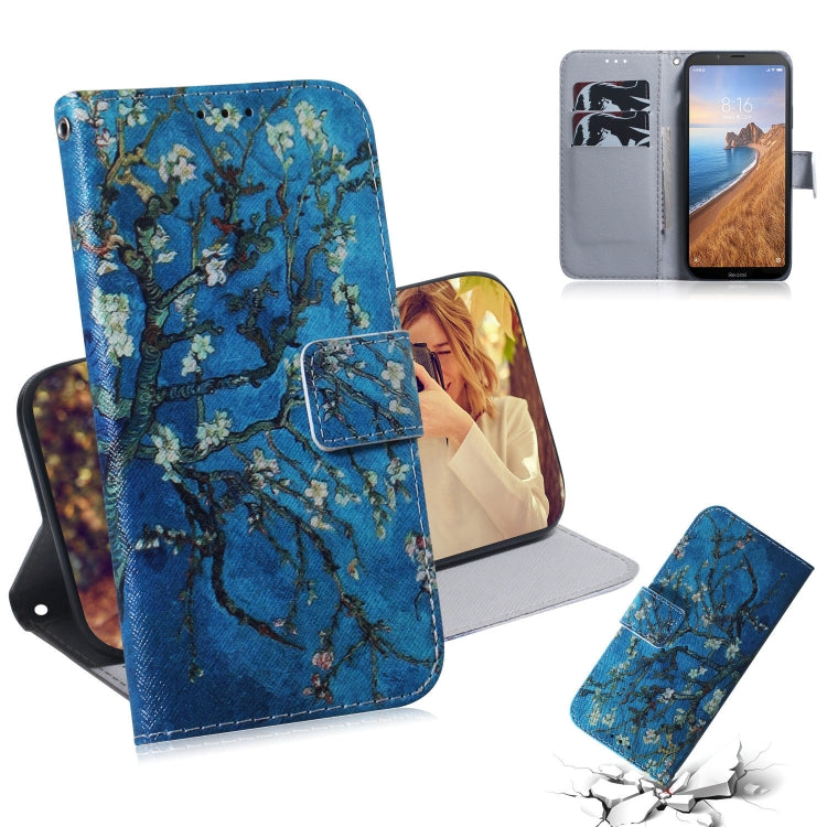 Painting Pattern Coloured Drawing Horizontal Flip Leather Case with Holder & Card Slots & Wallet