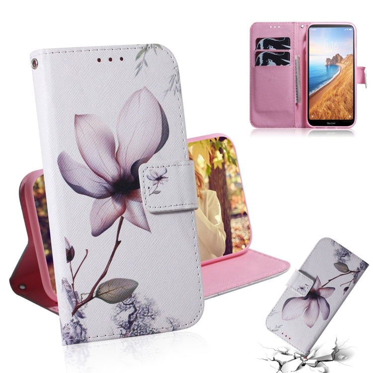 Painting Pattern Coloured Drawing Horizontal Flip Leather Case with Holder & Card Slots & Wallet