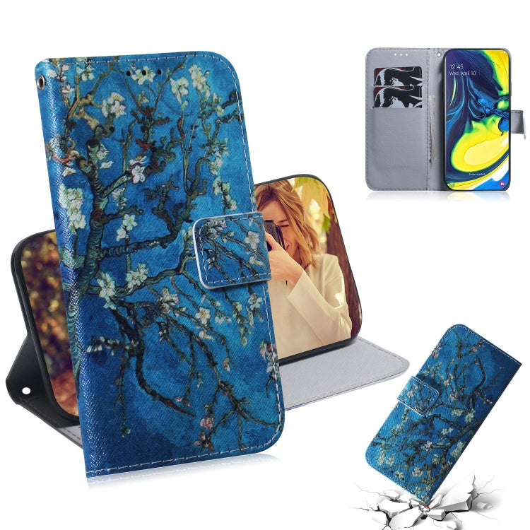 Painting Pattern Coloured Drawing Horizontal Flip Leather Case with Holder & Card Slots & Wallet for, For Galaxy A80 / A90, For Galaxy M40 / A60