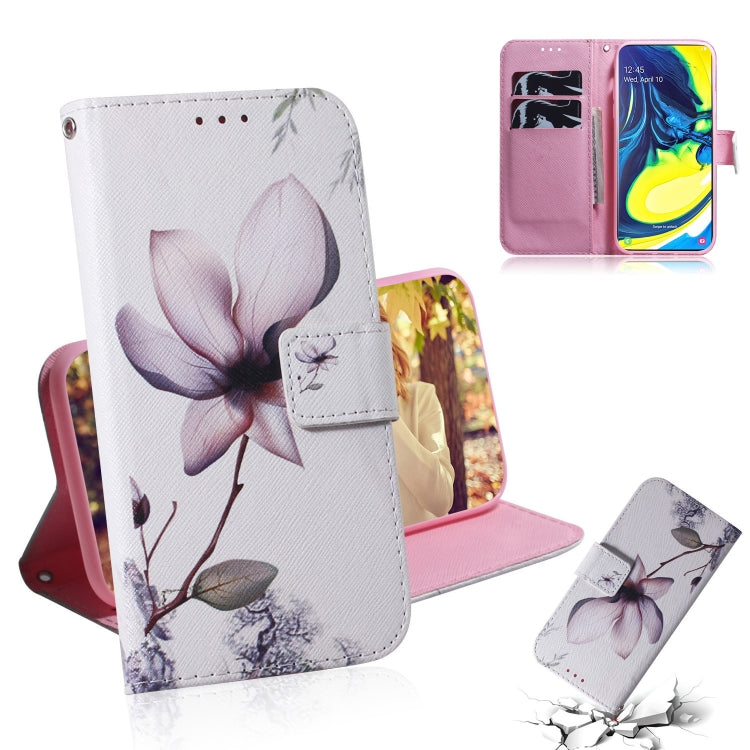 Painting Pattern Coloured Drawing Horizontal Flip Leather Case with Holder & Card Slots & Wallet for, For Galaxy A80 / A90, For Galaxy M40 / A60