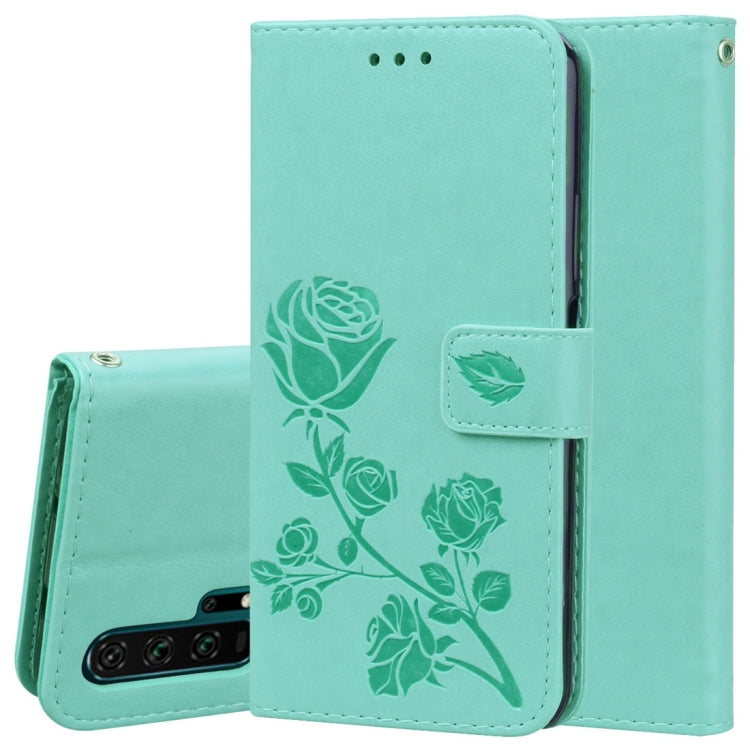 Rose Embossed Horizontal Flip PU Leather Case with Holder & Card Slots & Wallet