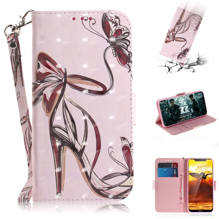 3D Painting Pattern Coloured Drawing Horizontal Flip Leather Case with Holder & Card Slots & Wallet