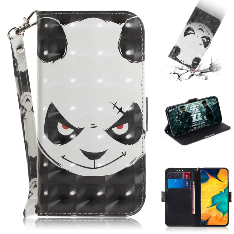 3D Painting Pattern Coloured Drawing Horizontal Flip Leather Case with Holder & Card Slots & Wallet