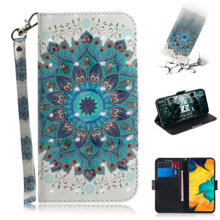 3D Painting Pattern Coloured Drawing Horizontal Flip Leather Case with Holder & Card Slots & Wallet
