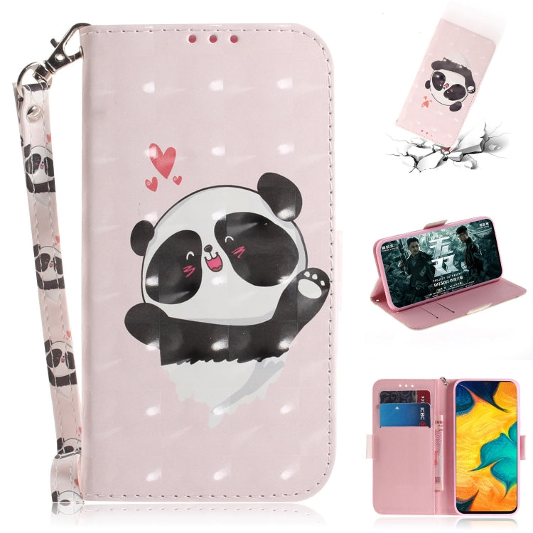 3D Painting Pattern Coloured Drawing Horizontal Flip Leather Case with Holder & Card Slots & Wallet