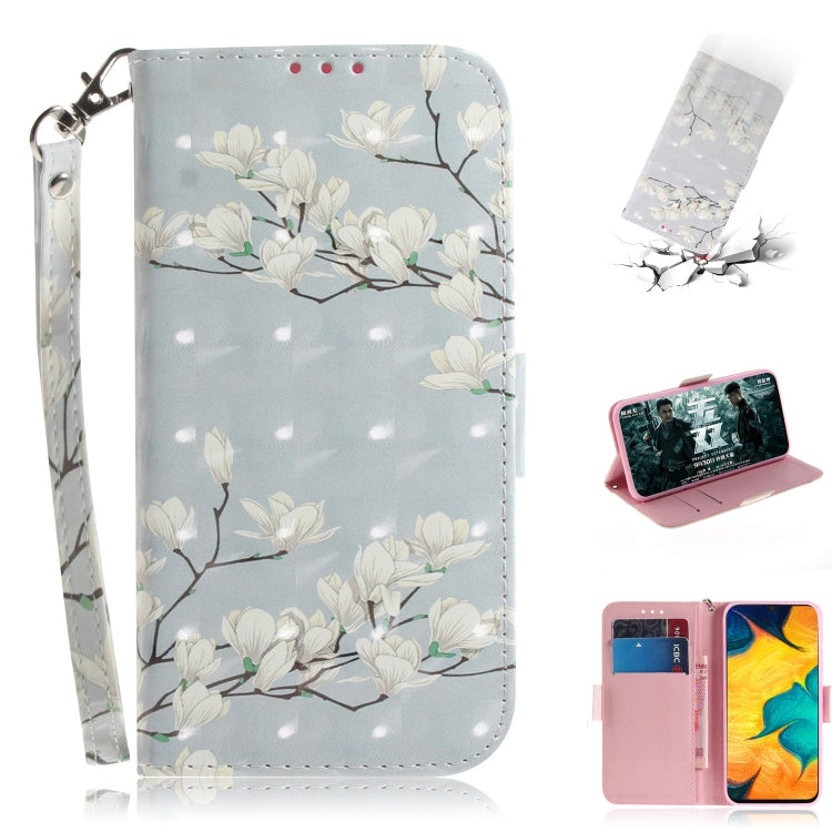 3D Painting Pattern Coloured Drawing Horizontal Flip Leather Case with Holder & Card Slots & Wallet