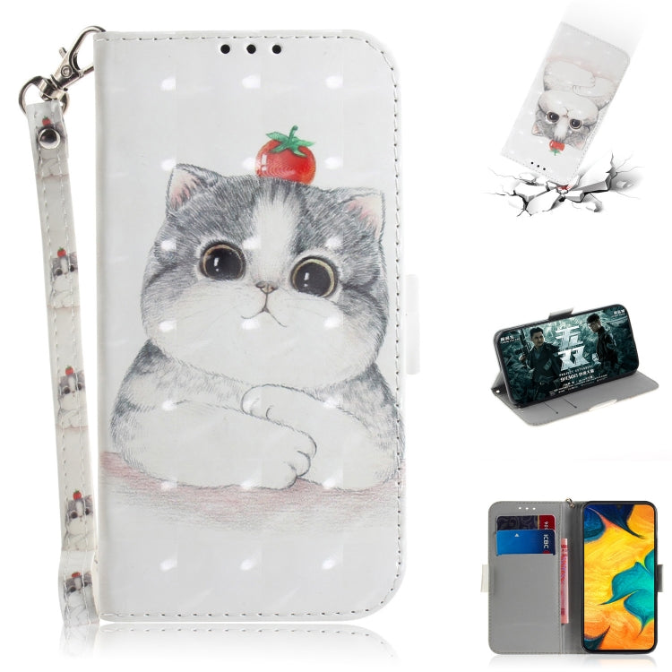 3D Painting Pattern Coloured Drawing Horizontal Flip Leather Case with Holder & Card Slots & Wallet