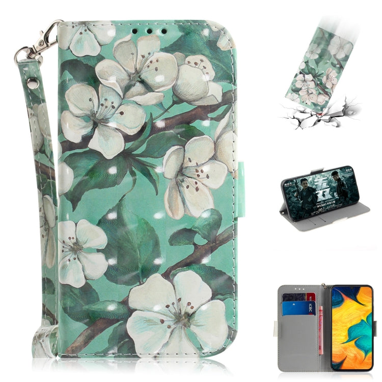 3D Painting Pattern Coloured Drawing Horizontal Flip Leather Case with Holder & Card Slots & Wallet