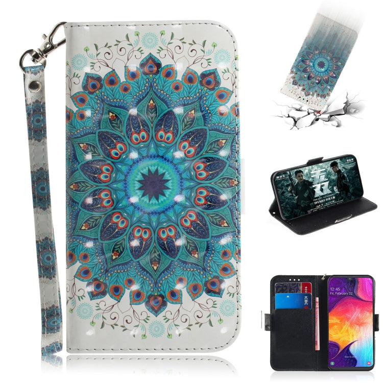 3D Painting Pattern Coloured Drawing Horizontal Flip Leather Case with Holder & Card Slots & Wallet