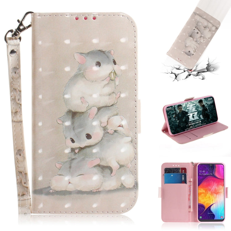 3D Painting Pattern Coloured Drawing Horizontal Flip Leather Case with Holder & Card Slots & Wallet