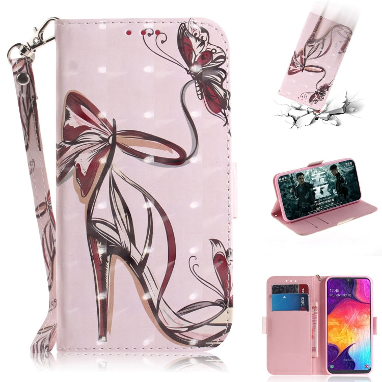 3D Painting Pattern Coloured Drawing Horizontal Flip Leather Case with Holder & Card Slots & Wallet
