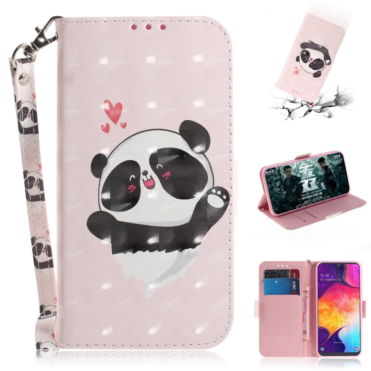 3D Painting Pattern Coloured Drawing Horizontal Flip Leather Case with Holder & Card Slots & Wallet