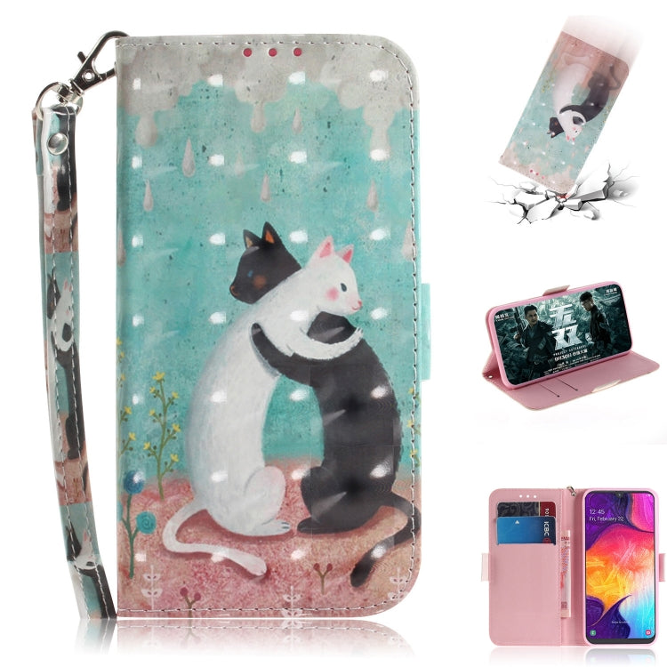 3D Painting Pattern Coloured Drawing Horizontal Flip Leather Case with Holder & Card Slots & Wallet