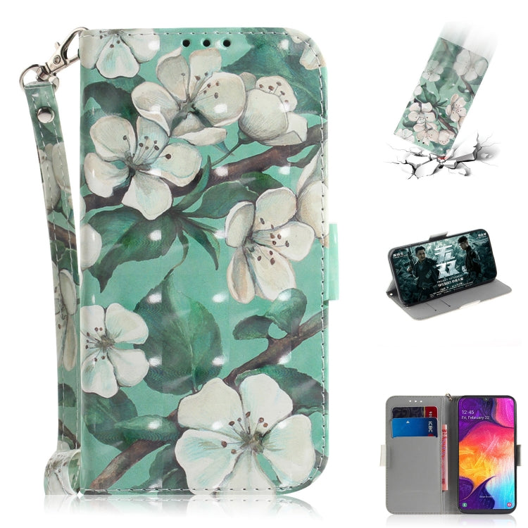 3D Painting Pattern Coloured Drawing Horizontal Flip Leather Case with Holder & Card Slots & Wallet