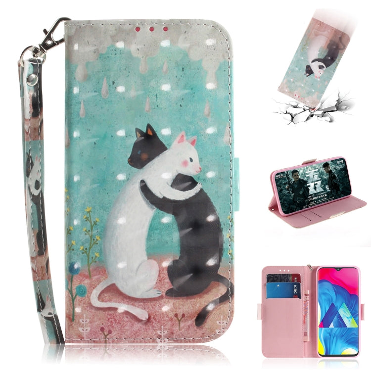 3D Painting Pattern Coloured Drawing Horizontal Flip Leather Case with Holder & Card Slots & Wallet