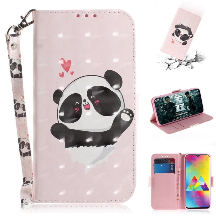 3D Painting Pattern Coloured Drawing Horizontal Flip Leather Case with Holder & Card Slots & Wallet
