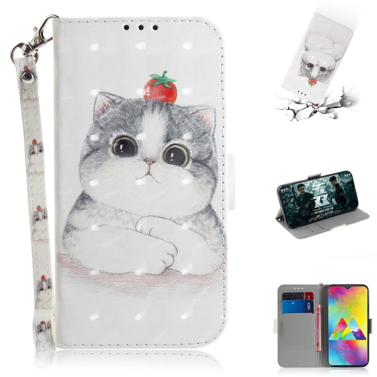 3D Painting Pattern Coloured Drawing Horizontal Flip Leather Case with Holder & Card Slots & Wallet
