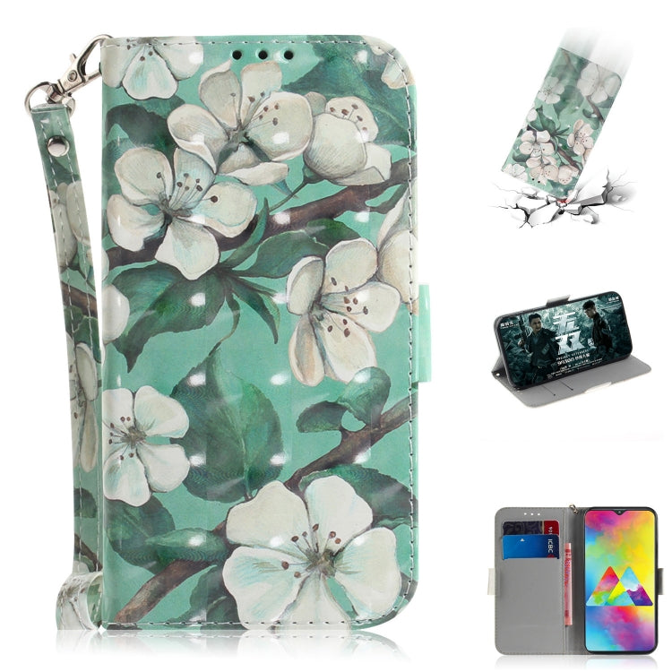 3D Painting Pattern Coloured Drawing Horizontal Flip Leather Case with Holder & Card Slots & Wallet