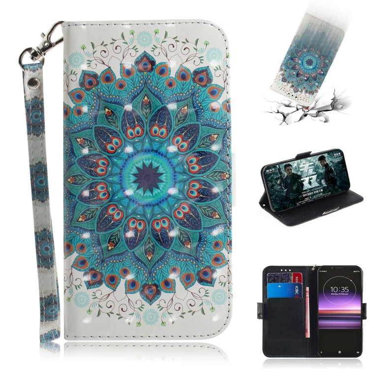 3D Painting Pattern Coloured Drawing Horizontal Flip Leather Case with Holder & Card Slots & Wallet