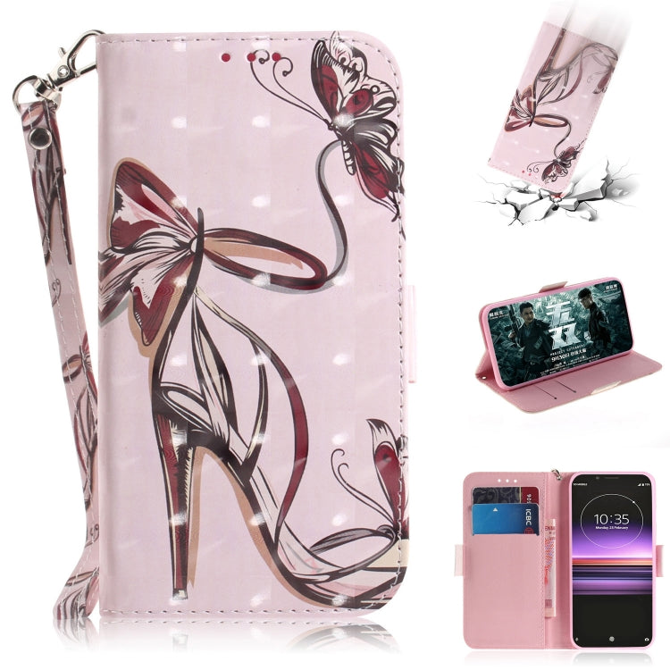 3D Painting Pattern Coloured Drawing Horizontal Flip Leather Case with Holder & Card Slots & Wallet