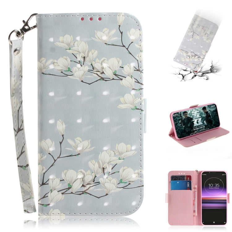 3D Painting Pattern Coloured Drawing Horizontal Flip Leather Case with Holder & Card Slots & Wallet