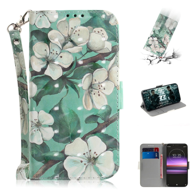3D Painting Pattern Coloured Drawing Horizontal Flip Leather Case with Holder & Card Slots & Wallet