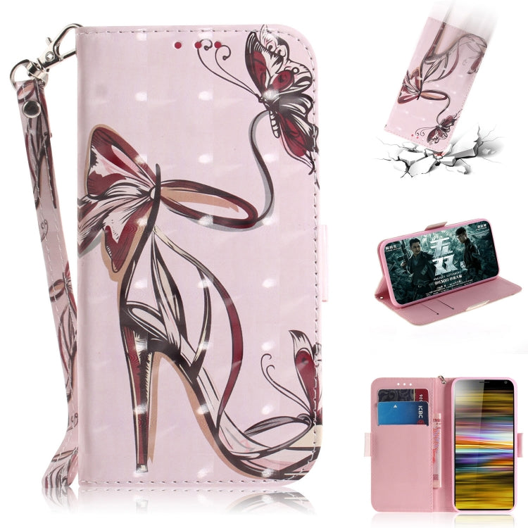 3D Painting Pattern Coloured Drawing Horizontal Flip Leather Case with Holder & Card Slots & Wallet