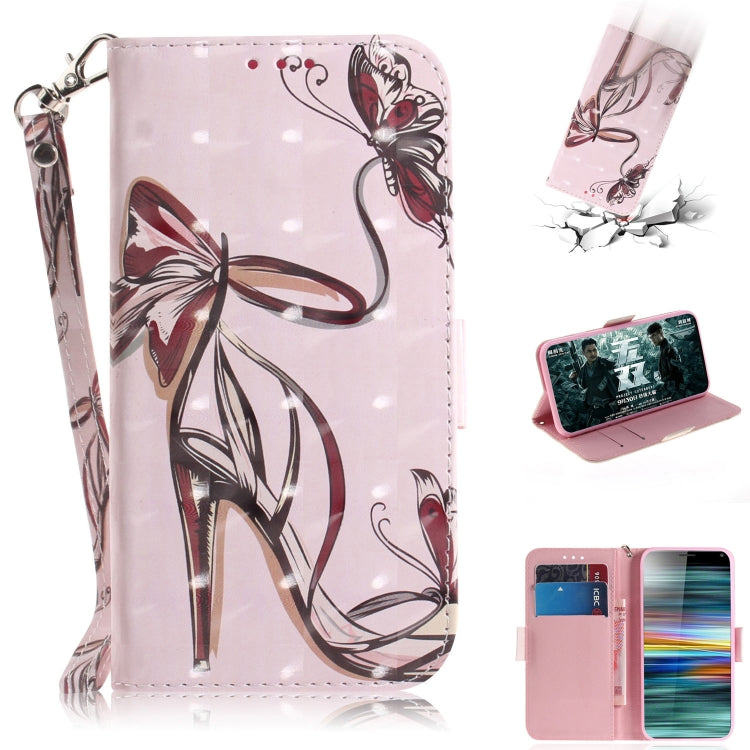 3D Painting Pattern Coloured Drawing Horizontal Flip Leather Case with Holder & Card Slots & Wallet