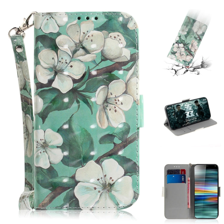 3D Painting Pattern Coloured Drawing Horizontal Flip Leather Case with Holder & Card Slots & Wallet