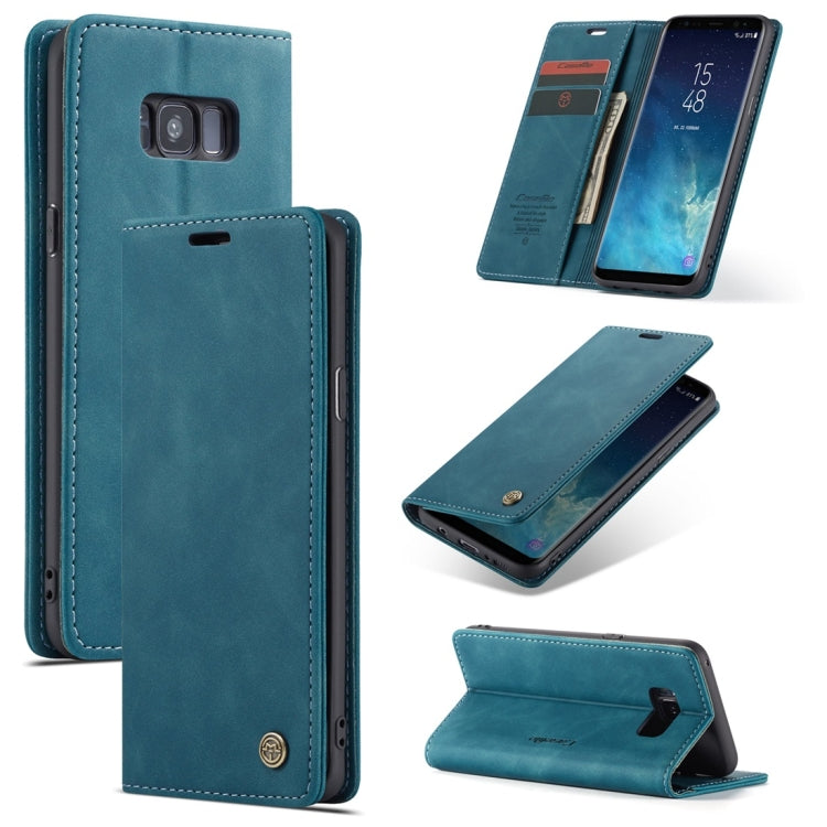 CaseMe-013 Multifunctional Retro Frosted Horizontal Flip Leather Case with Card Slot & Holder & Wallet, for Galaxy S8 Plus, for Galaxy S8, for Galaxy S9, for Galaxy S9 Plus