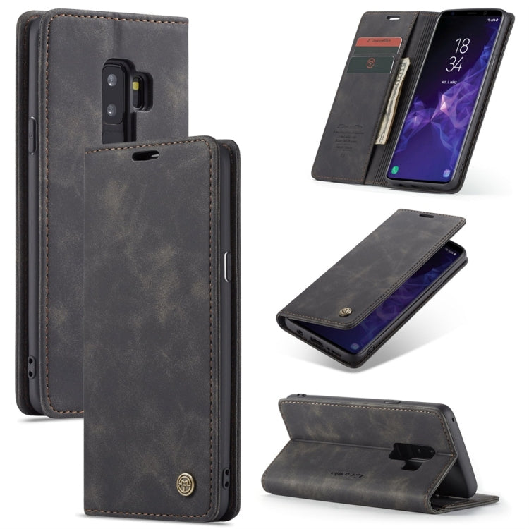 CaseMe-013 Multifunctional Retro Frosted Horizontal Flip Leather Case with Card Slot & Holder & Wallet, for Galaxy S8 Plus, for Galaxy S8, for Galaxy S9, for Galaxy S9 Plus