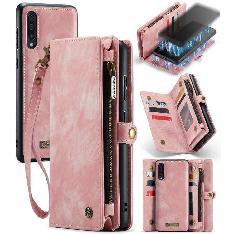CaseMe-008 Detachable Multifunctional Horizontal Flip Leather Case with Card Slot & Holder & Zipper Wallet & Photo Frame