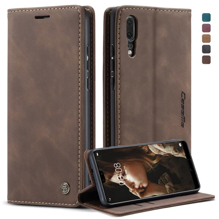CaseMe-013 Detachable Multifunctional Horizontal Flip Leather Case with Card Slot & Holder & Zipper Wallet & Photo Frame, For Galaxy M10, For Galaxy M20, For Galaxy S10 5G, For Huawei P20