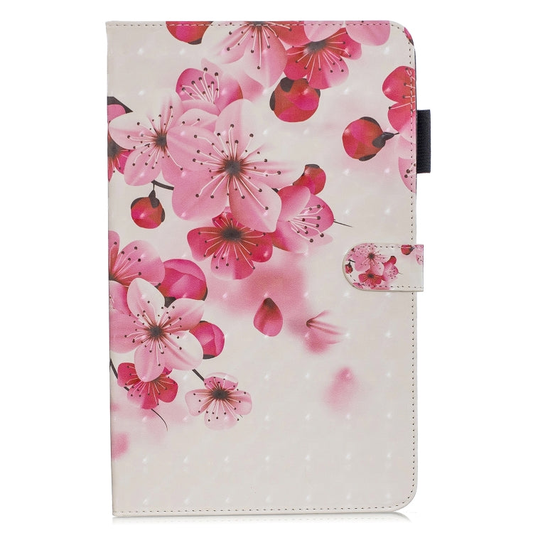 3D Horizontal Flip Leather Case with Holder & Card Slots