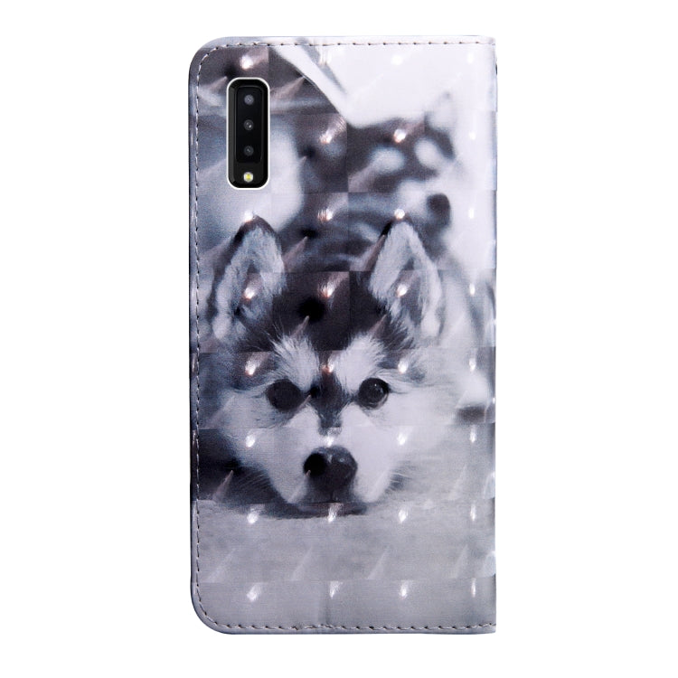 3D Painting Pattern Coloured Drawing Horizontal Flip TPU + PU Leather Case with Holder & Card Slots & Wallet
