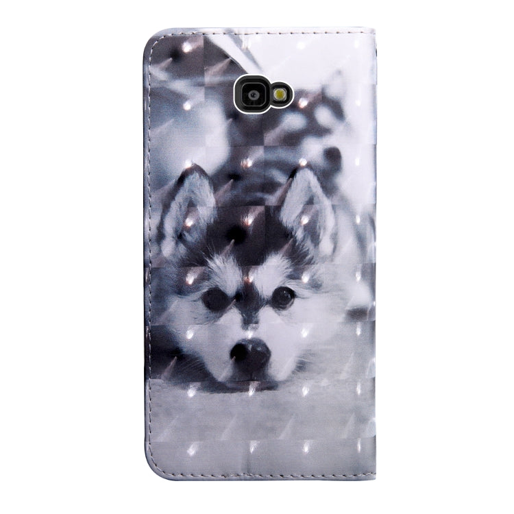 3D Painting Pattern Coloured Drawing Horizontal Flip TPU + PU Leather Case with Holder & Card Slots & Wallet