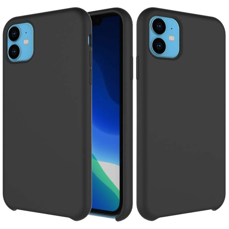 Solid Color Liquid Silicone Shockproof Case, For iPhone 11
