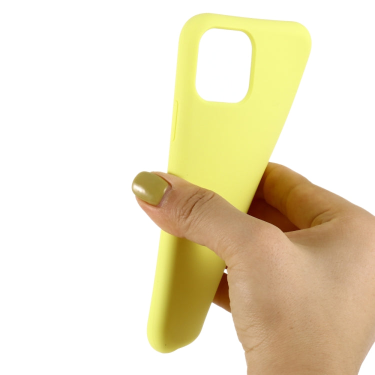 Solid Color Liquid Silicone Shockproof Case, For iPhone 11