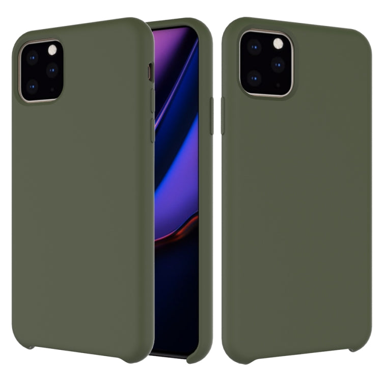 Solid Color Liquid Silicone Shockproof Case, For iPhone 11 Pro Max