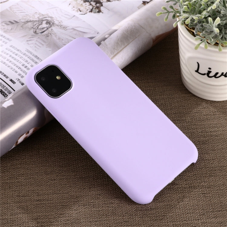 Solid Color Liquid Silicone Shockproof Case, For iPhone 11 Pro Max