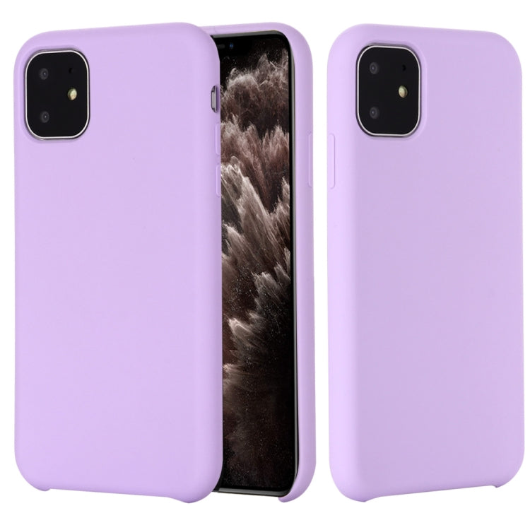 Solid Color Liquid Silicone Shockproof Case, For iPhone 11 Pro Max