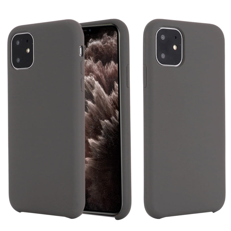 Solid Color Liquid Silicone Shockproof Case, For iPhone 11 Pro Max