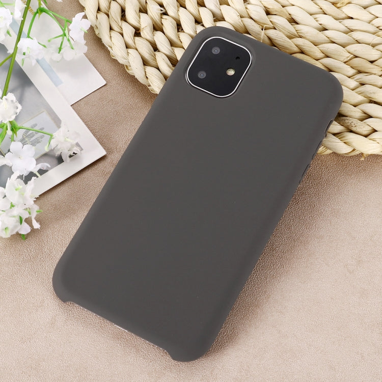 Solid Color Liquid Silicone Shockproof Case, For iPhone 11 Pro Max