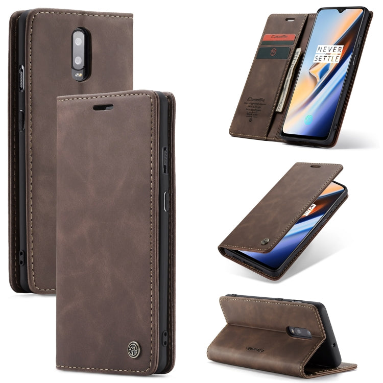 CaseMe-013 Multi-functional Retro Frosted Horizontal Flip Leather Case with Card Slot & Holder & Wallet, For OnePlus 7, For OnePlus 7 Pro, For Xiaomi Mi 9, For Xiaomi Mi 9T Pro / Redmi K20 Pro / Xiaomi Mi 9T / Redmi K20