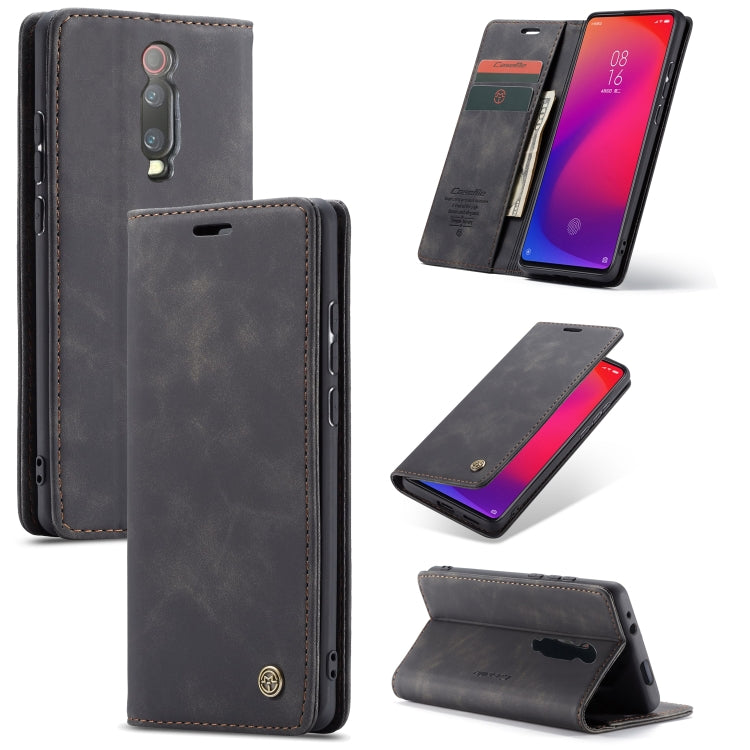 CaseMe-013 Multi-functional Retro Frosted Horizontal Flip Leather Case with Card Slot & Holder & Wallet, For OnePlus 7, For OnePlus 7 Pro, For Xiaomi Mi 9, For Xiaomi Mi 9T Pro / Redmi K20 Pro / Xiaomi Mi 9T / Redmi K20