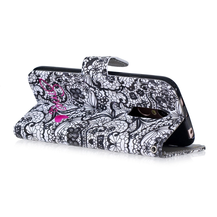 3D Painting Pattern Coloured Drawing Horizontal Flip PU Leather Case with Holder & Card Slots & Wallet